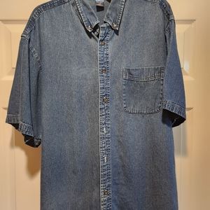 Jean shirt Xl port cotton